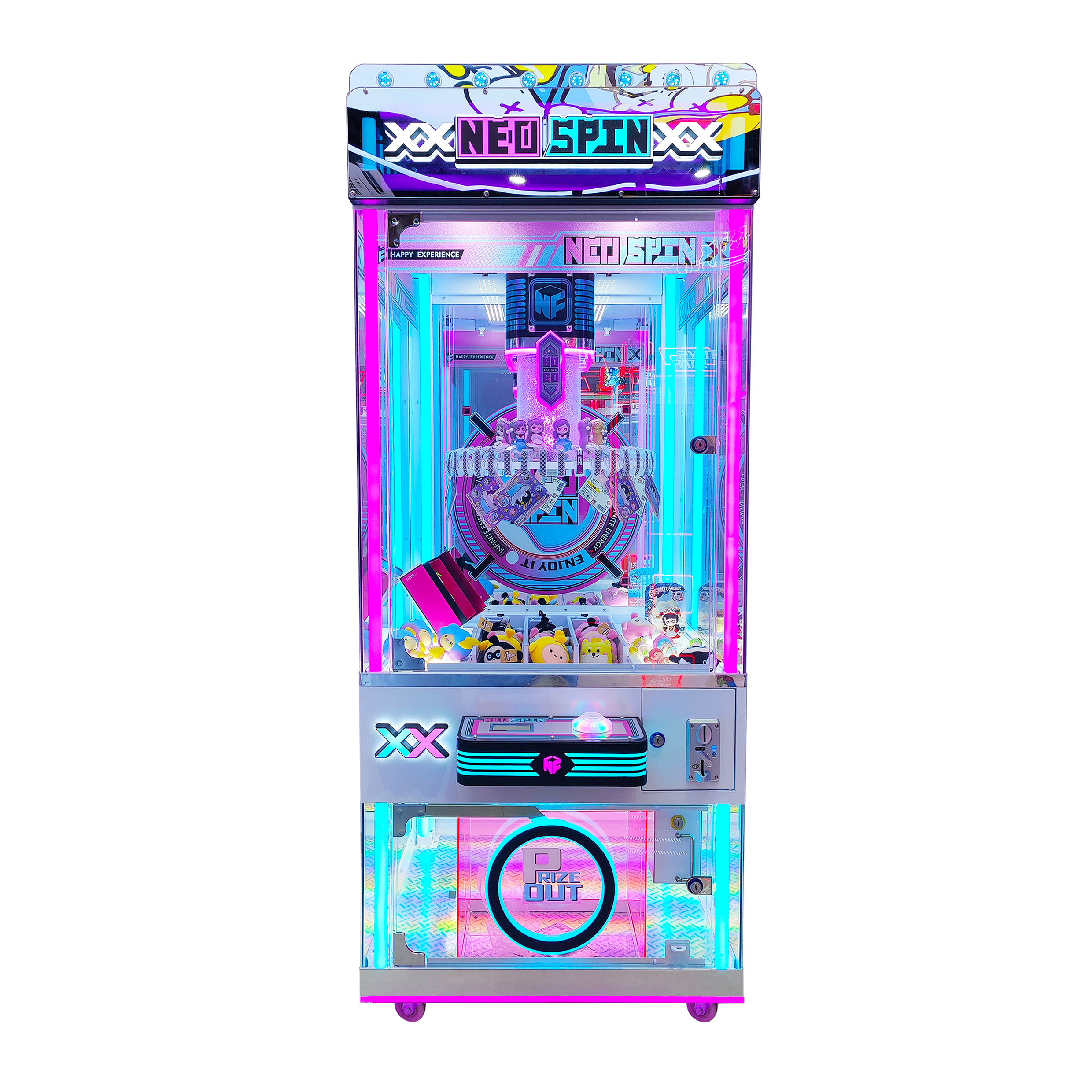 自由旋轉2夾子機